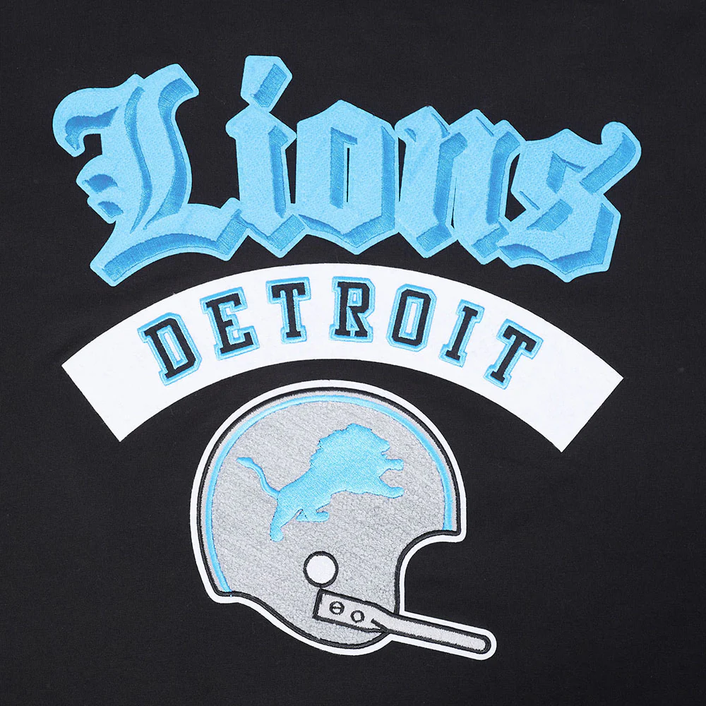 NFL DETROIT LIONS BEST OF MEN'S CJ DROP SHOULDER TEE (BLACK) - Image 7