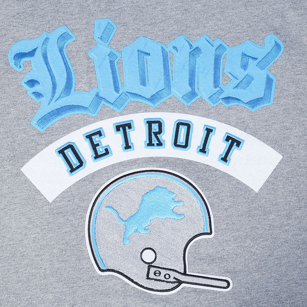 NFL DETROIT LIONS BEST OF MEN'S CJ DROP SHOULDER TEE (DARK HEATHER GRAY) - Image 16
