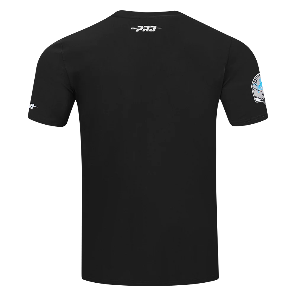 NFL DETROIT LIONS TEAM BADGE MEN'S SJ TEE (BLACK) - Image 7
