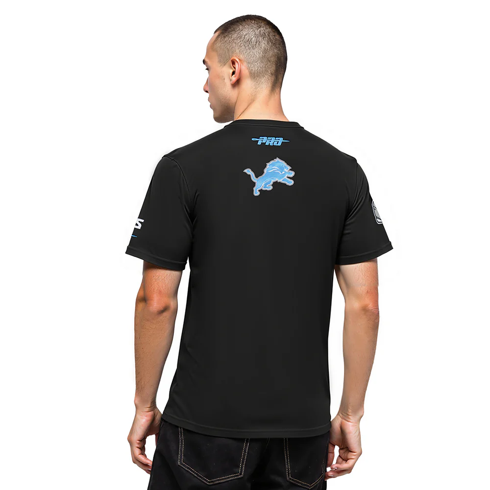 NFL DETROIT LIONS CITY ARCH MEN'S SJ TEE (BLACK) - Image 2