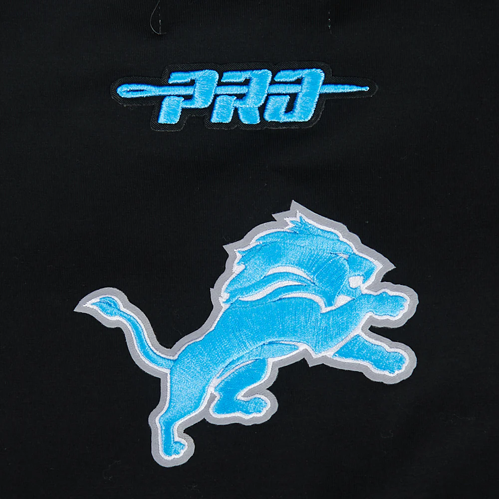 NFL DETROIT LIONS CITY ARCH MEN'S SJ TEE (BLACK) - Image 7