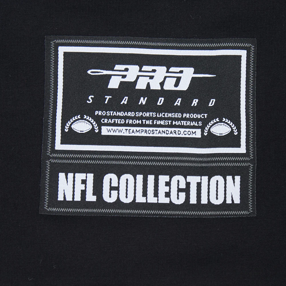 NFL DETROIT LIONS LETTERMAN MEN'S S/S TEE (BLACK) - Image 7