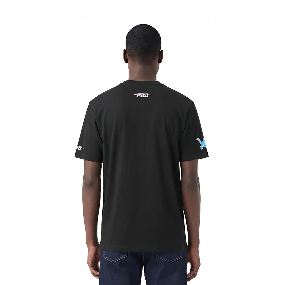 NFL DETROIT LIONS VICTORY MEN'S S/S TEE (BLACK) - Image 2