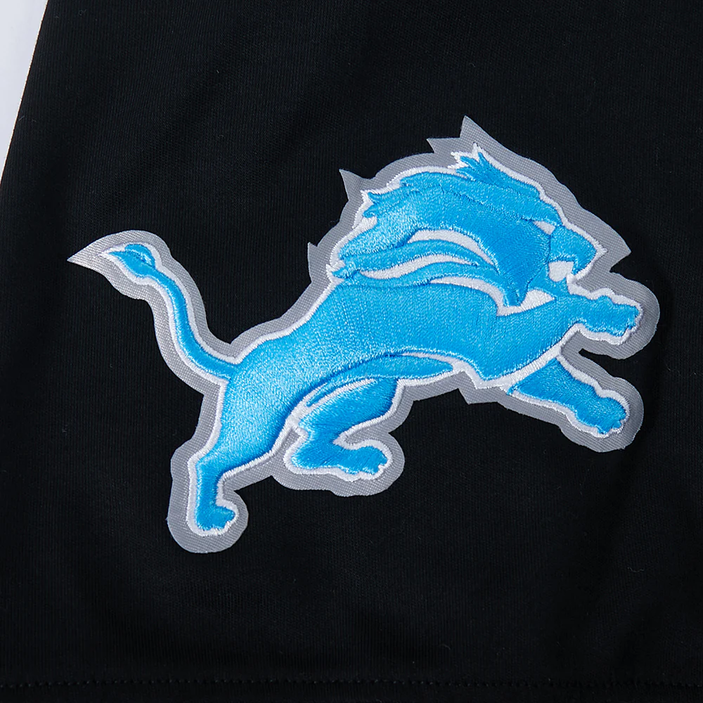 NFL DETROIT LIONS AIDAN HUTCHINSON #97 CLASSIC PNN MEN'S SS PO HOODI (BLACK) - Image 5