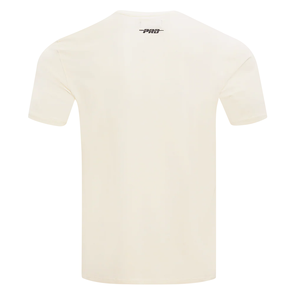 NFL DETROIT LIONS RETRO CLASSIC MEN'S STRIPED TEE (EGGSHELL/ BLACK) - Image 3
