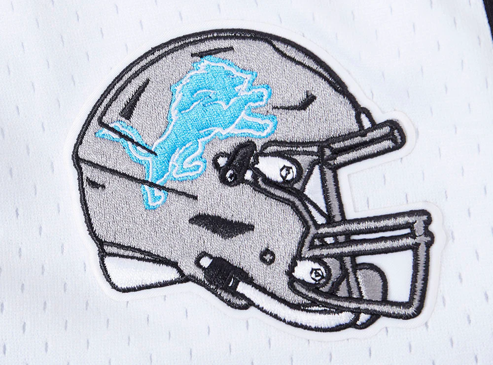 NFL DETROIT LIONS SCRIPT TAIL MEN'S DOUBLE KNIT 2.0 SHORT (BLACK) - Image 6