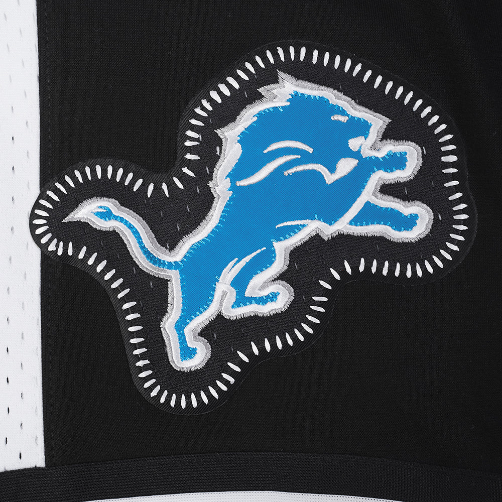 NFL DETROIT LIONS DIY PICK STITCH MEN'S DOUBLE KNIT 2.0 SHORT (BLACK) - Image 6