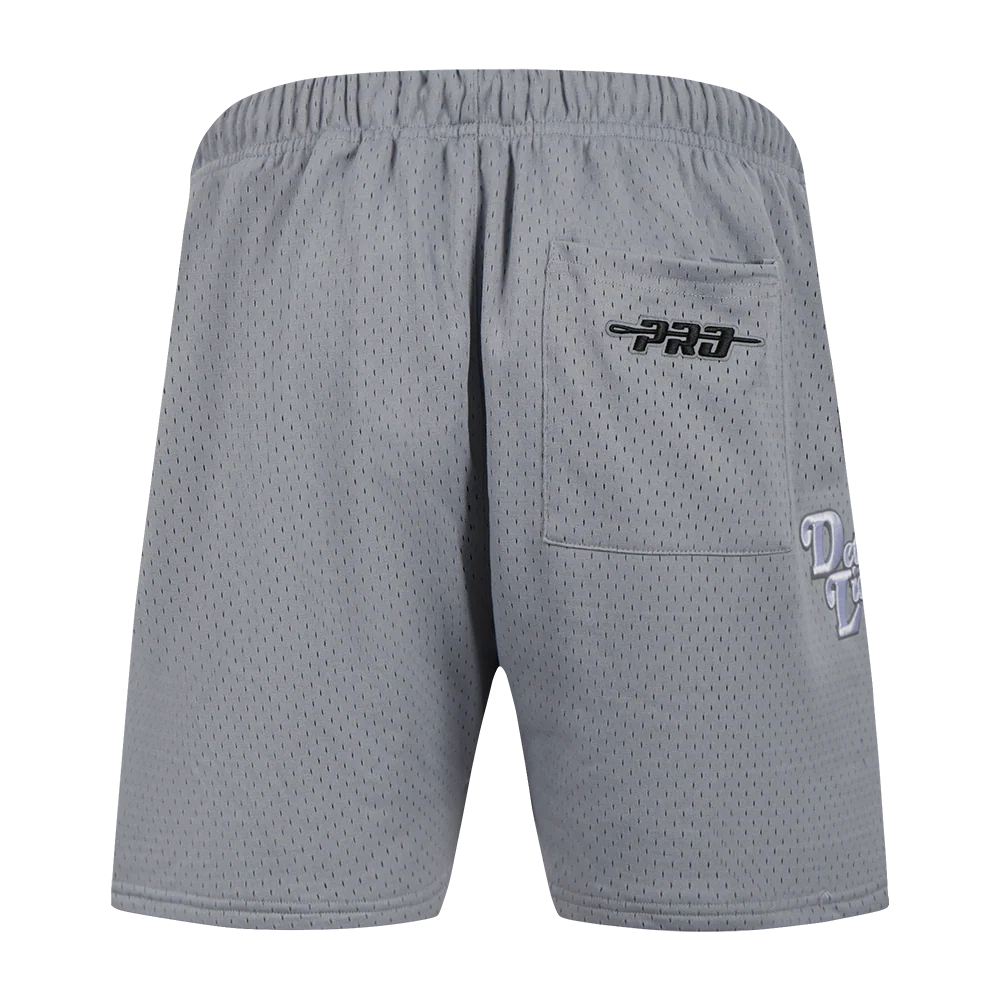 NFL DETROIT LIONS SOUVENIR MEN'S MESH SHORT (GRAY) - Image 4