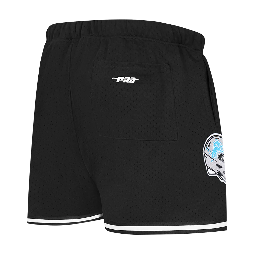 NFL DETROIT LIONS CLASSIC MESH SHORT (BLACK) - Image 3
