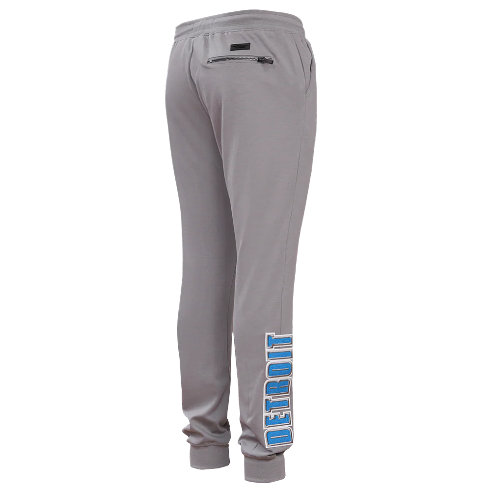 NFL DETROIT LIONS CLASSIC CHENILLE JOGGER (GRAY) - Image 4