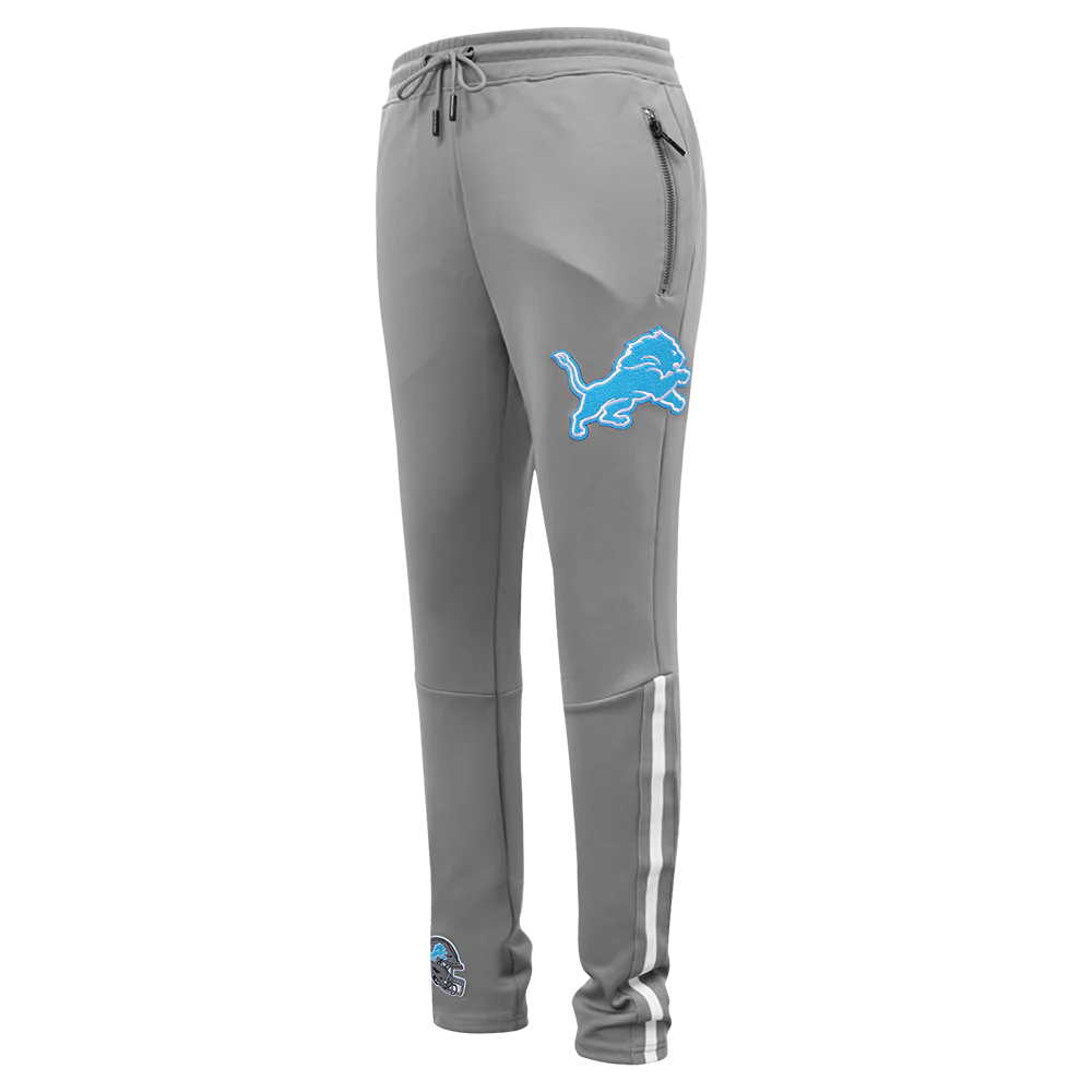 NFL DETROIT LIONS CLASSIC MEN'S DK TRACK PANT (GRAY)
