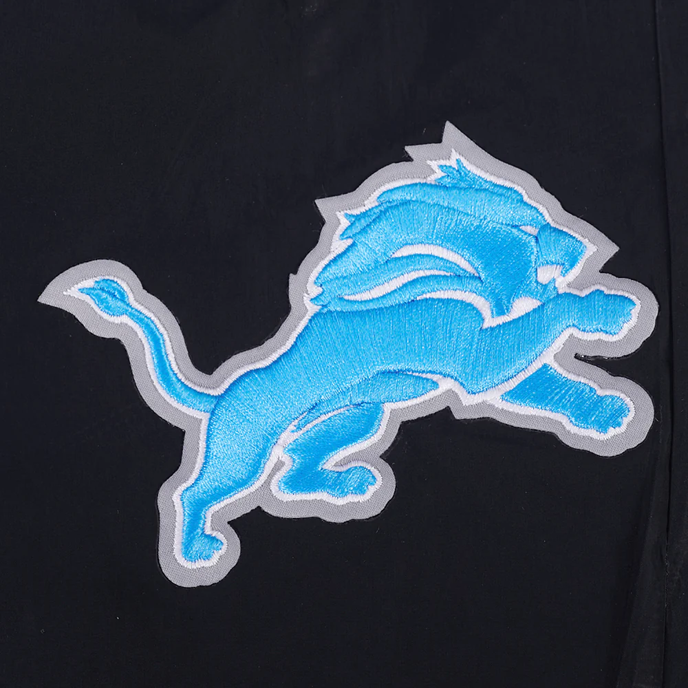 NFL DETROIT LIONS PRE GAME MEN'S NYLON PANT (BLACK) - Image 6