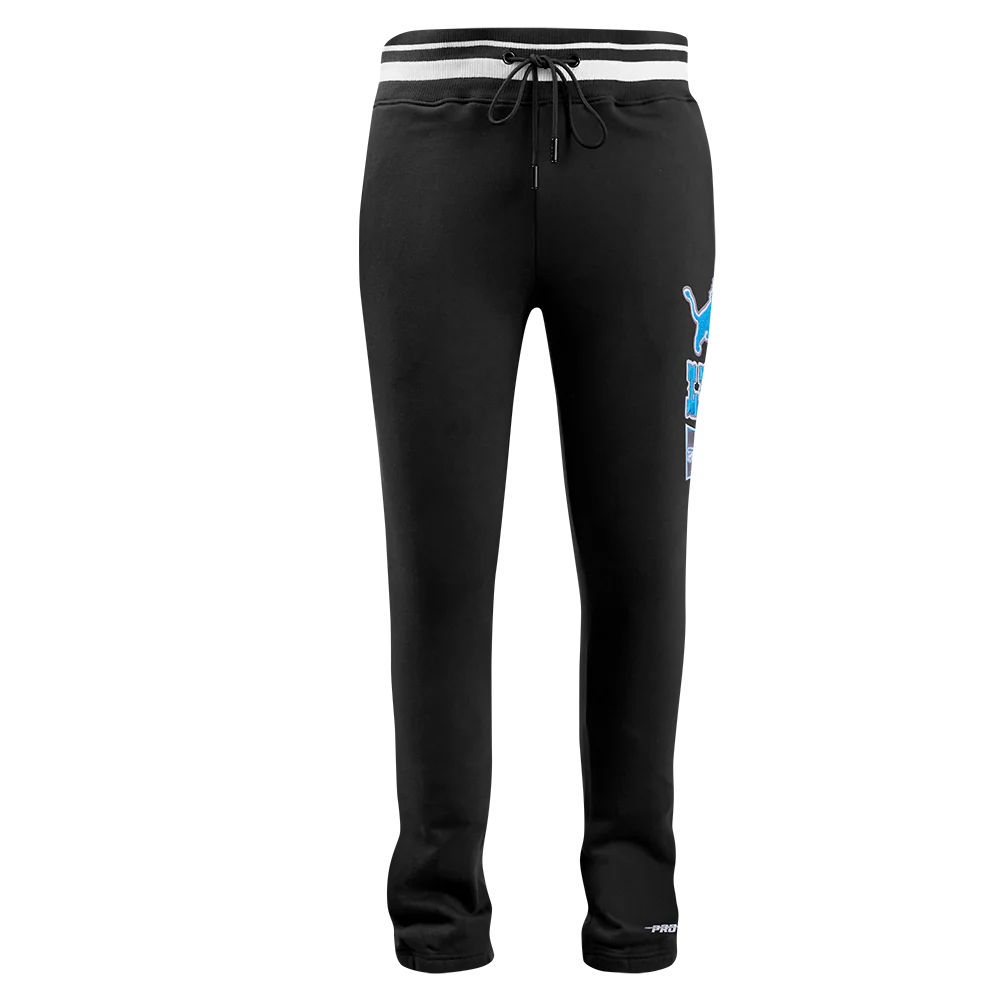 NFL DETROIT LIONS RETRO CLASSIC MEN'S SWEATPANT (BLACK) - Image 2