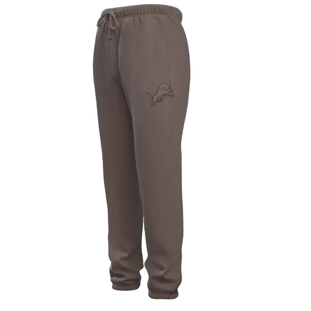 NFL DETROIT LIONS NEUTRAL MEN'S SWEATPANT (DARK TAUPE)