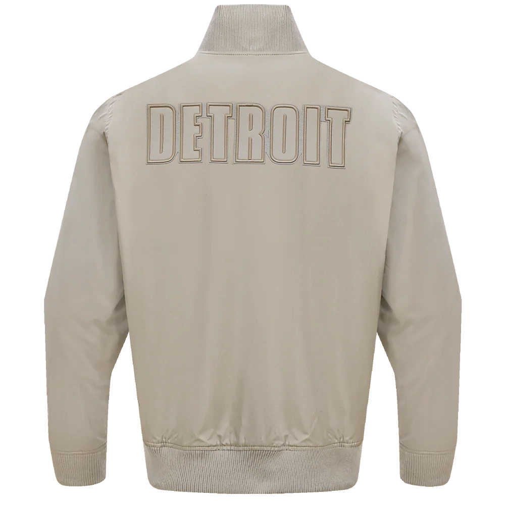NFL DETROIT LIONS NEUTRAL TWILL JACKET (TAUPE) - Image 4
