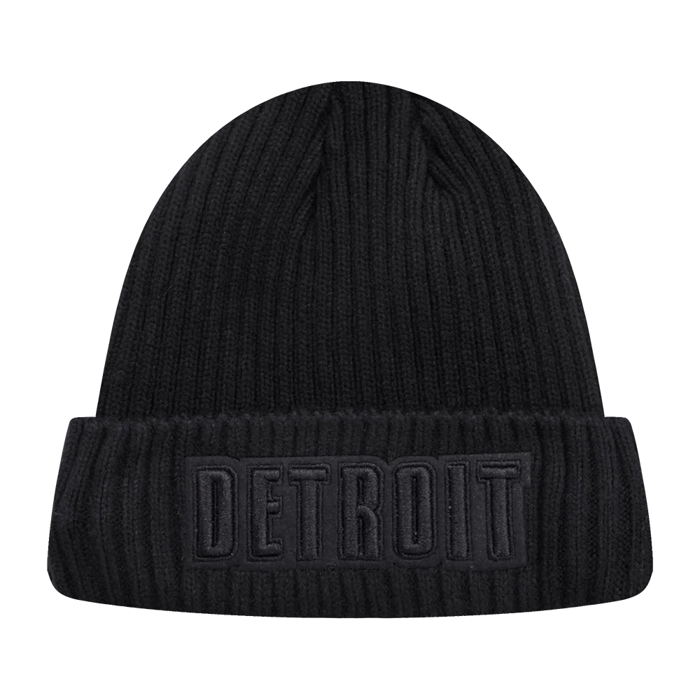 NFL DETROIT LIONS NEUTRAL BEANIE (BLACK) - Image 6