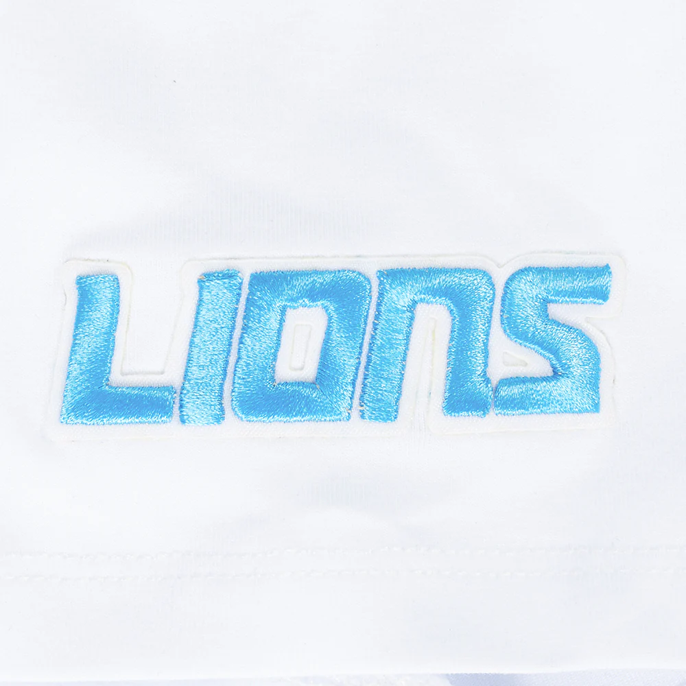 NFL DETROIT LIONS SCRIPT TAIL WOMEN'S SJ BOXY TEE (WHITE) - Image 10