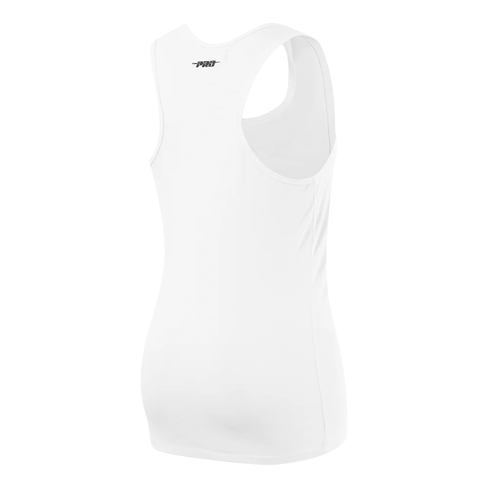 NFL DETROIT LIONS CLASSIC WOMEN'S RELAXED FIT RACERBACK (WHITE) - Image 4