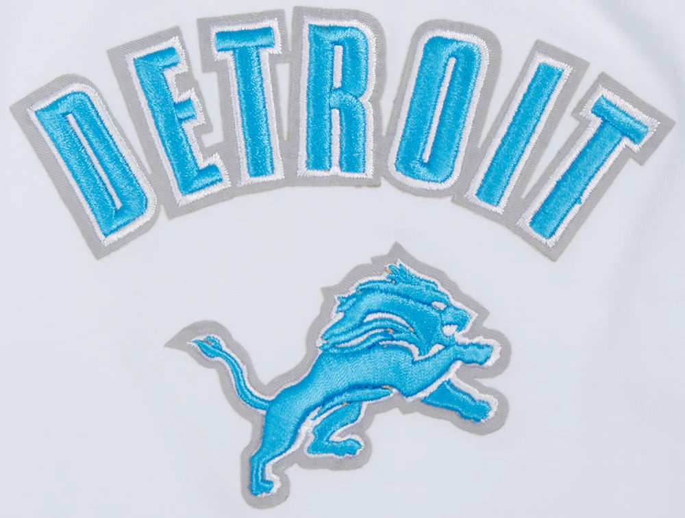 NFL DETROIT LIONS CLASSIC WOMEN'S RELAXED FIT RACERBACK (WHITE) - Image 5