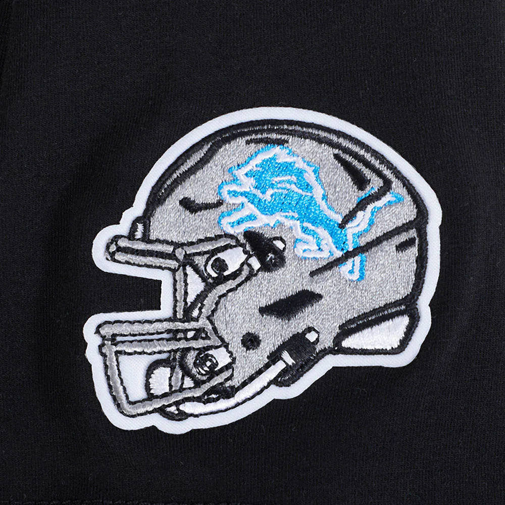 NFL DETROIT LIONS CLASSIC WOMEN'S BOXY TEE (BLACK) - Image 7