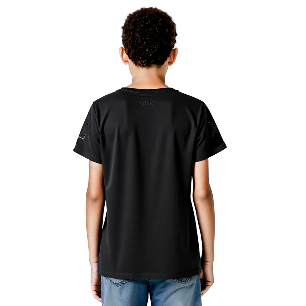NFL DETROIT LIONS TRIPLE BLACK BIG BOYS SHORT SLEEVE TEE (BLACK) - Image 10
