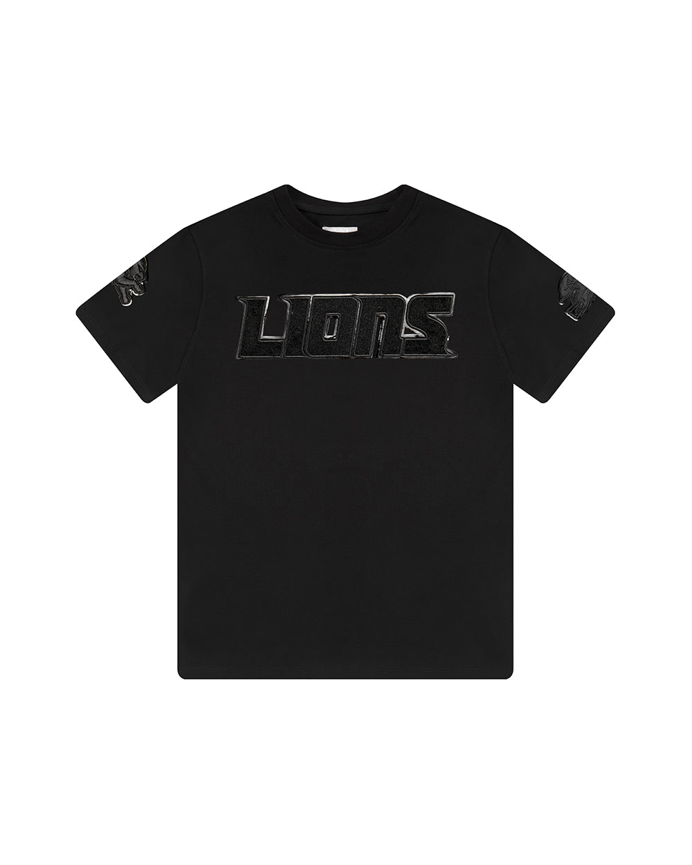 NFL DETROIT LIONS TRIPLE BLACK BIG BOYS SHORT SLEEVE TEE (BLACK) - Image 11