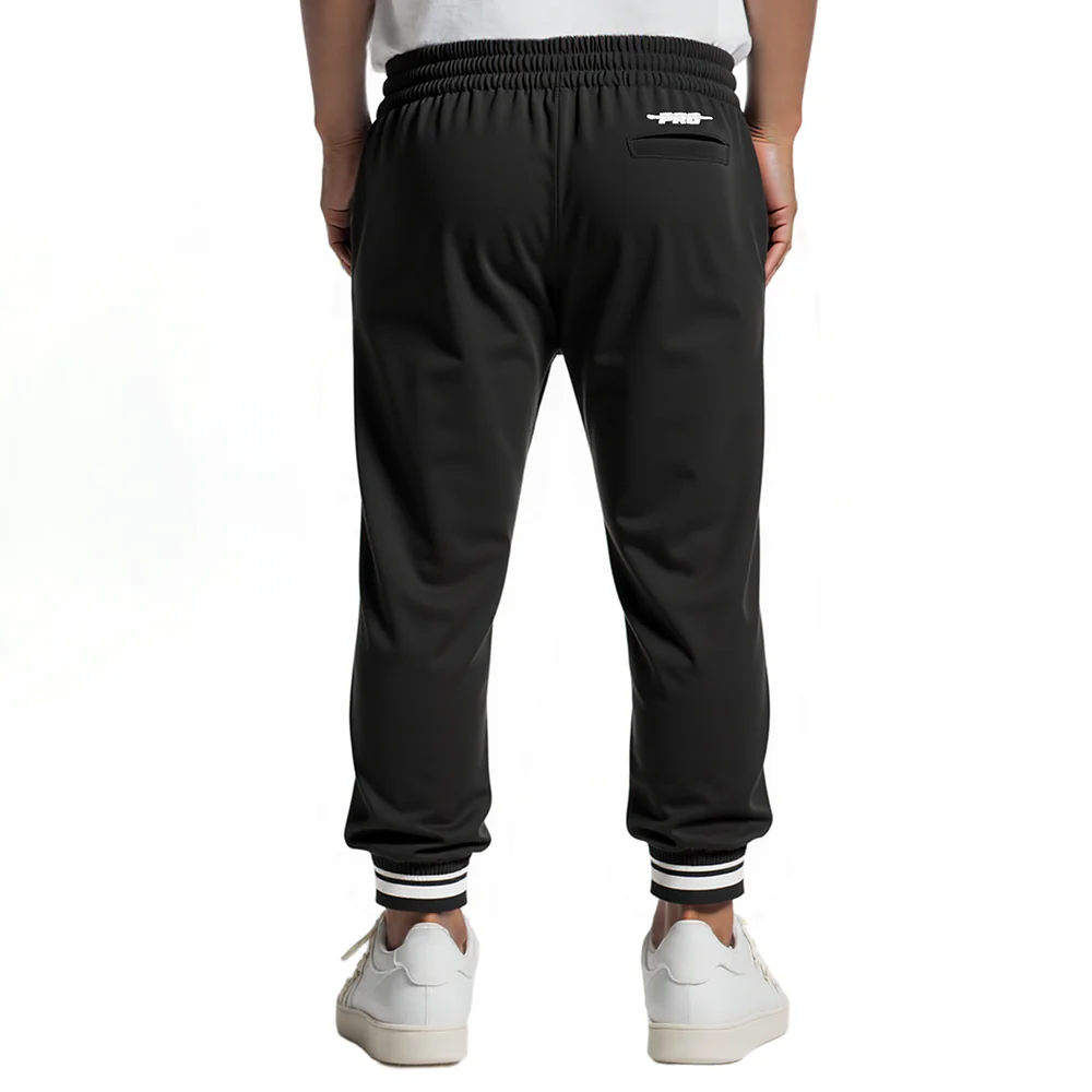 NFL DETROIT LIONS RETRO CLASSIC BIG BOYS RIB FLC SWEATPANT (BLACK) - Image 2