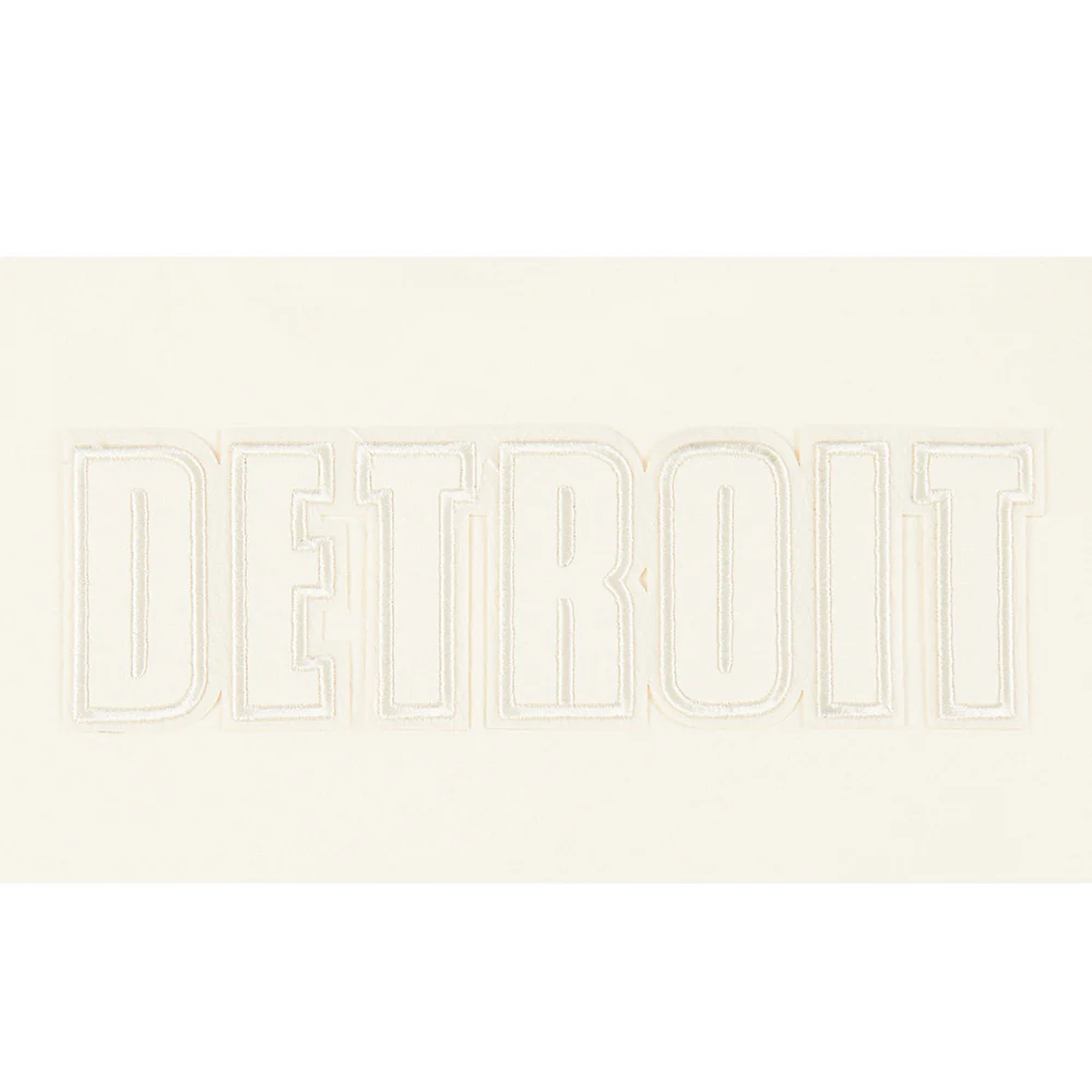 NFL DETROIT LIONS NEUTRAL BIG GIRLS  SHORT SLEEVE BOXY TEE (EGGSHELL) - Image 6