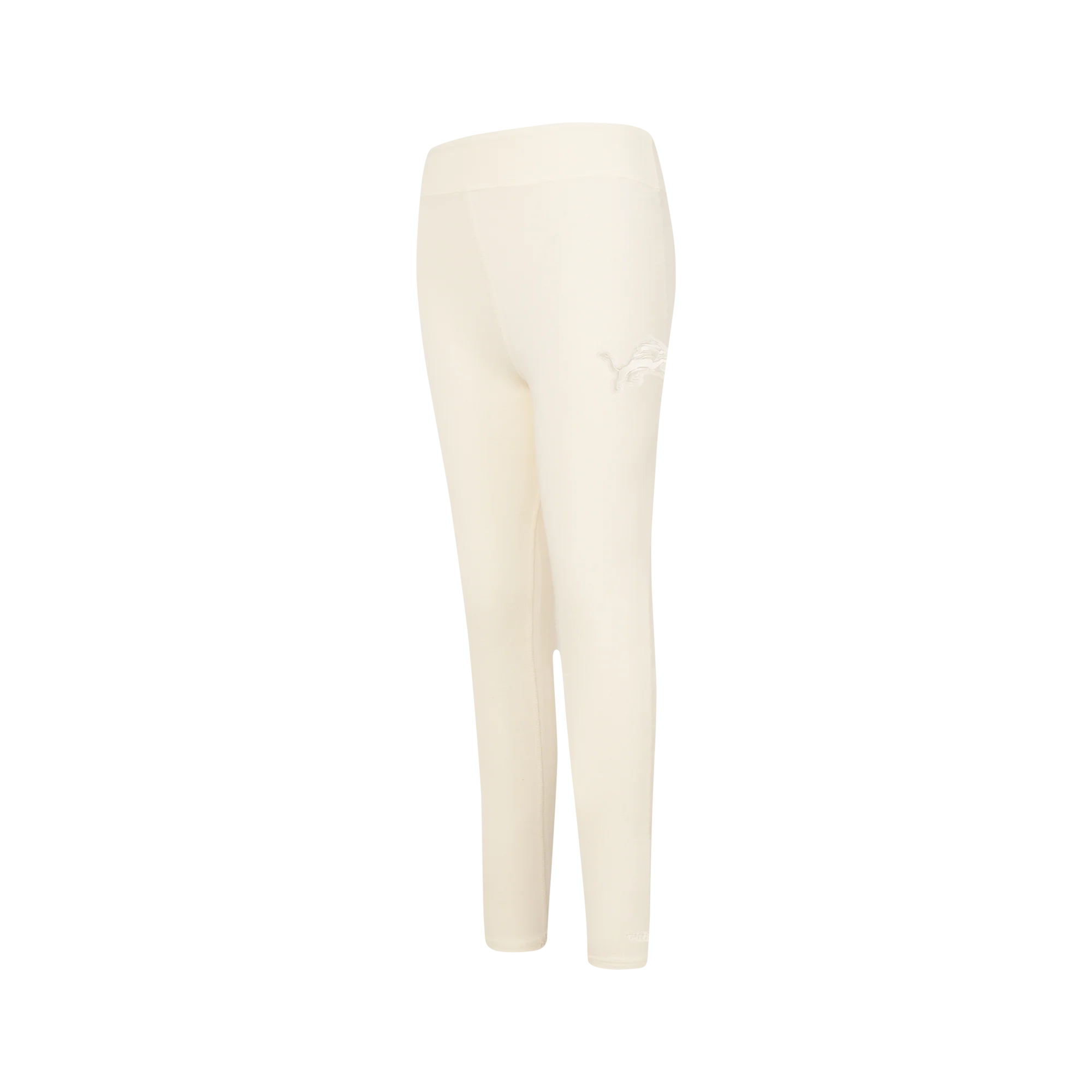 NFL DETROIT LIONS NEUTRAL BIG GIRLS LEGGING (EGGSHELL)