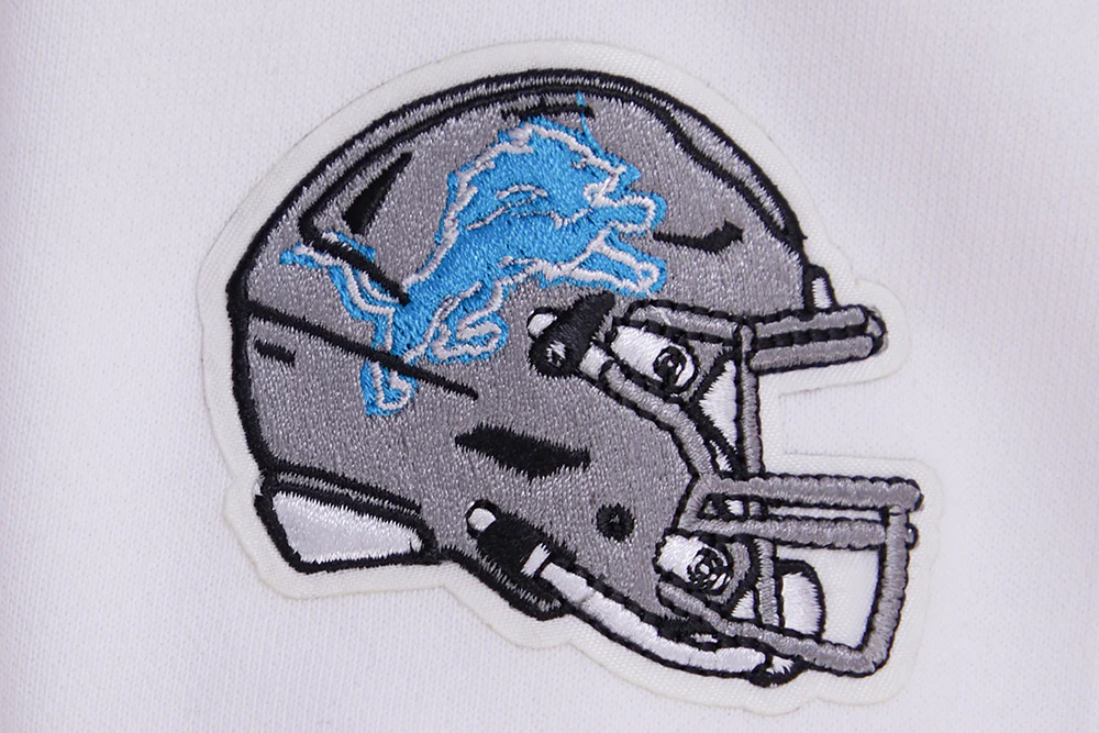 NFL DETROIT LIONS CLASSIC FLEECE PULLOVER HOODIE (WHITE) - Image 6