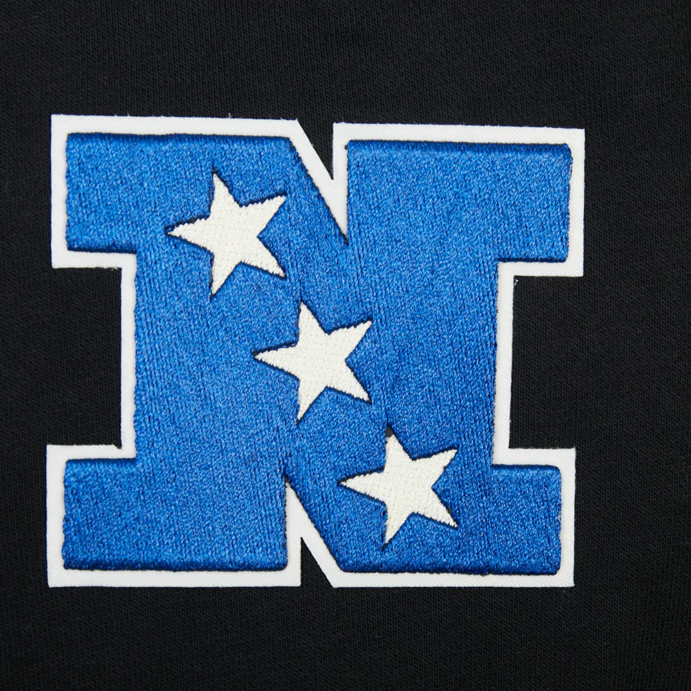 NFL DETROIT LIONS MODERN ORIGINALS WOMEN'S FLC CROPPED PO HOODIE (BLACK) - Image 5