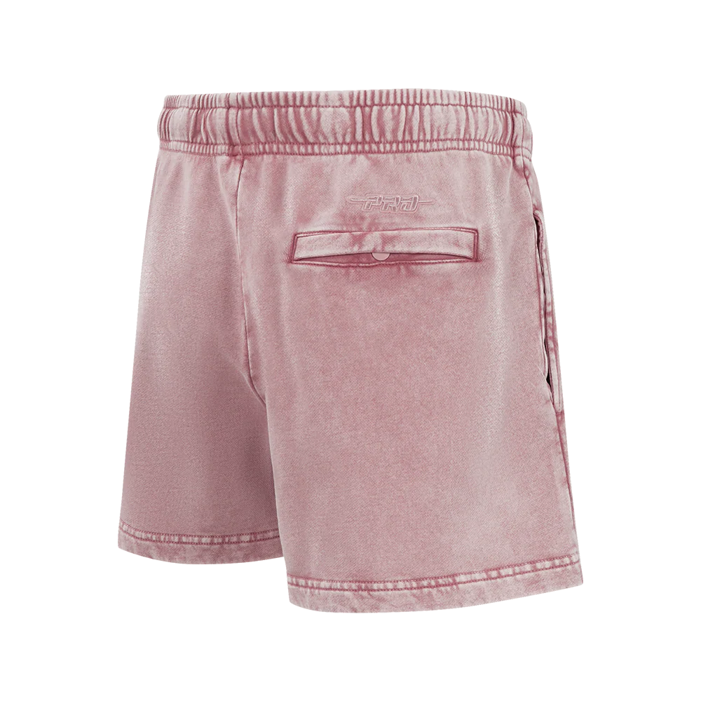 NFL DETROIT LIONS WASHED CLASSIC WOMEN'S ENZYME WASH FT SHORT (WASHED MAUVE) - Image 6