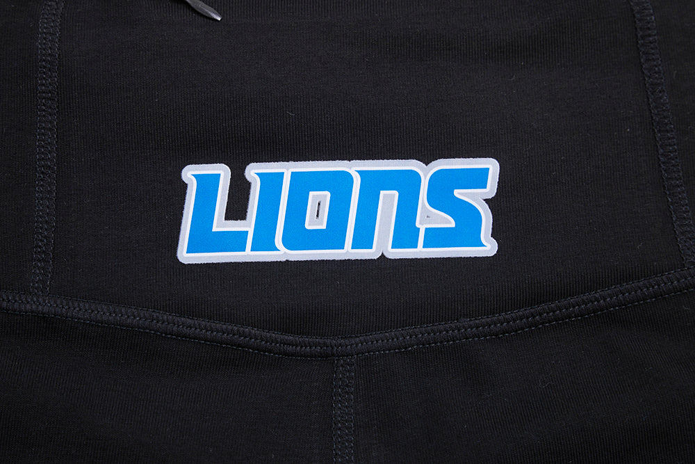 NFL DETROIT LIONS CLASSIC WOMEN'S JERSEY LEGGING (BLACK) - Image 5