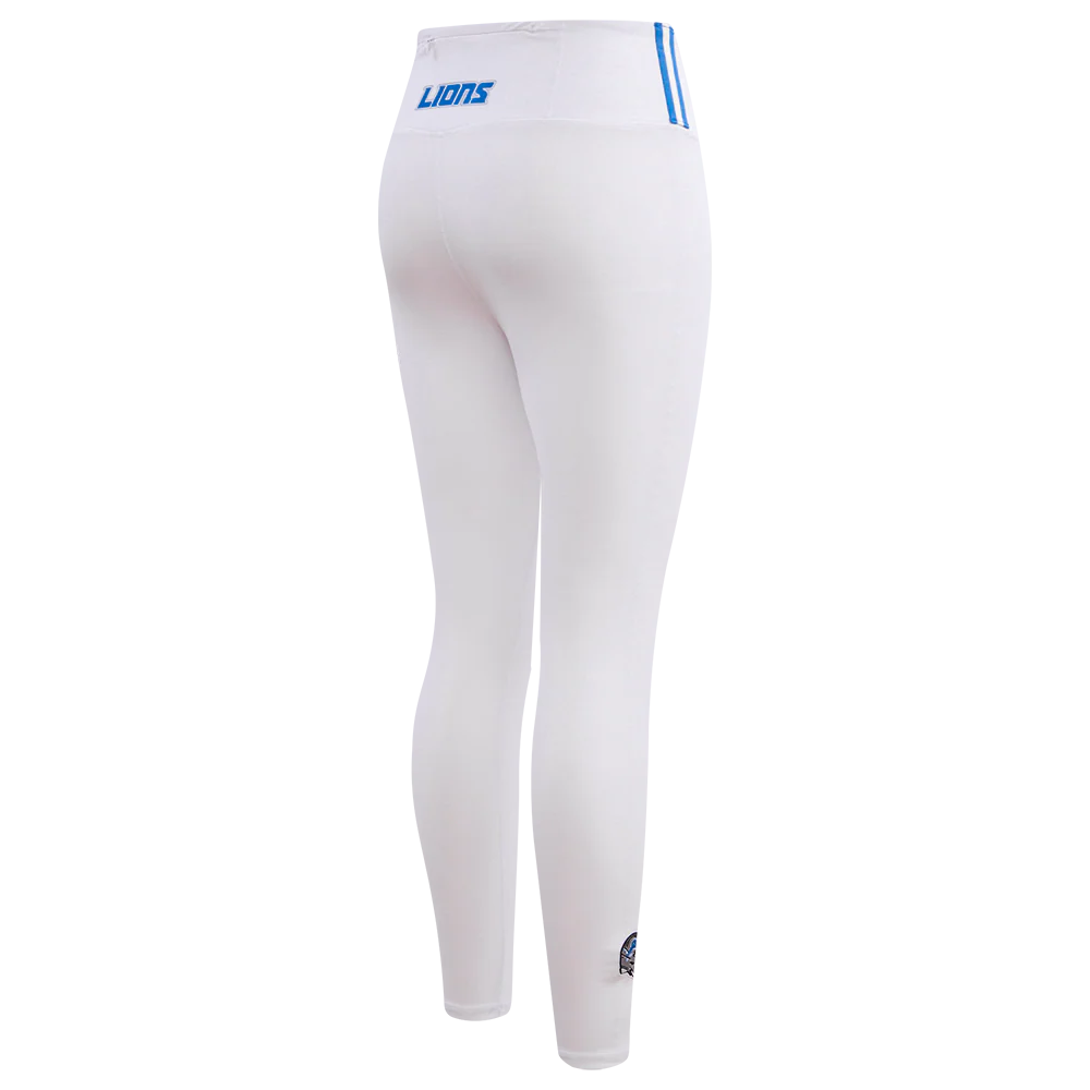 NFL DETROIT LIONS CLASSIC WOMEN'S JERSEY LEGGING (WHITE) - Image 3