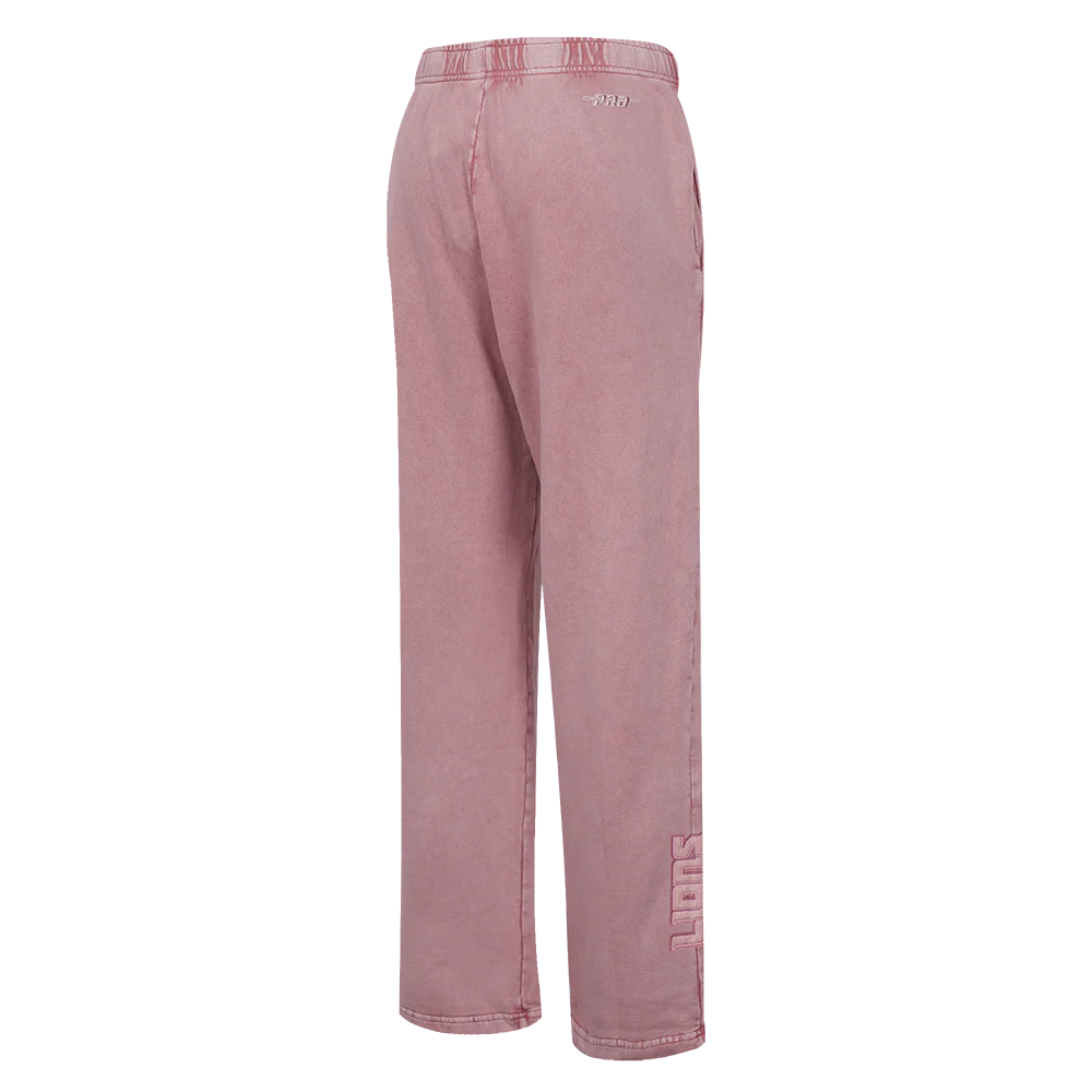 NFL DETROIT LIONS WASHED CLASSIC WOMEN'S ENZYME WASH FT STRAIGHT LEG P (WASHED MAUVE) - Image 6