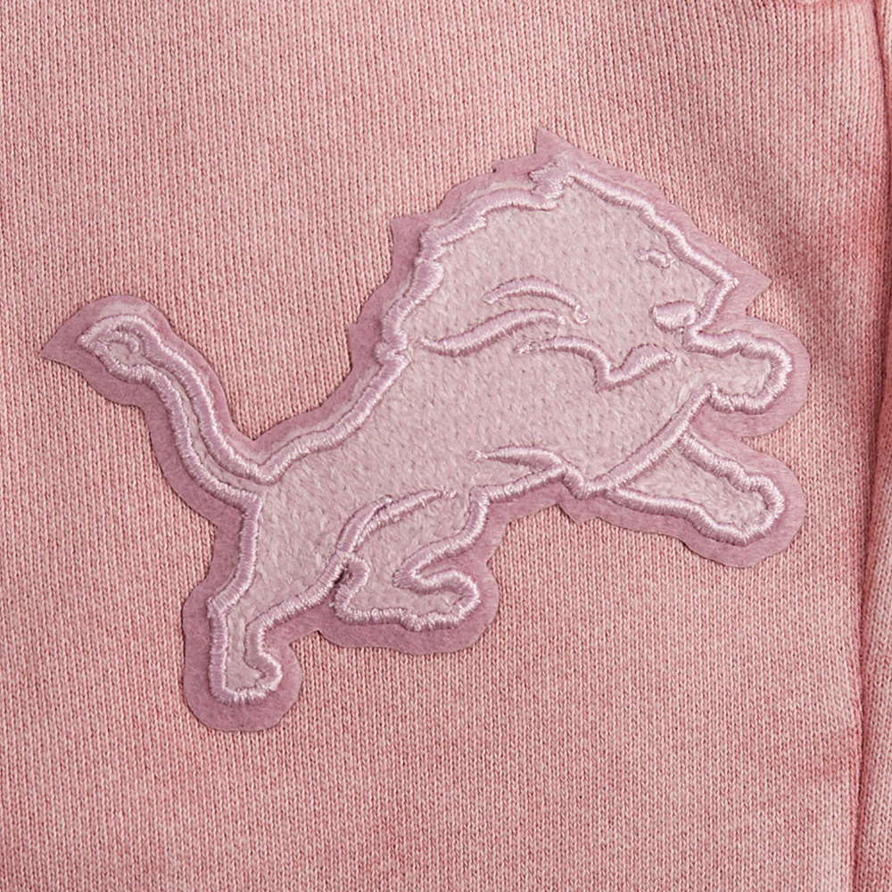 NFL DETROIT LIONS WASHED CLASSIC WOMEN'S ENZYME WASH FT STRAIGHT LEG P (WASHED MAUVE) - Image 9