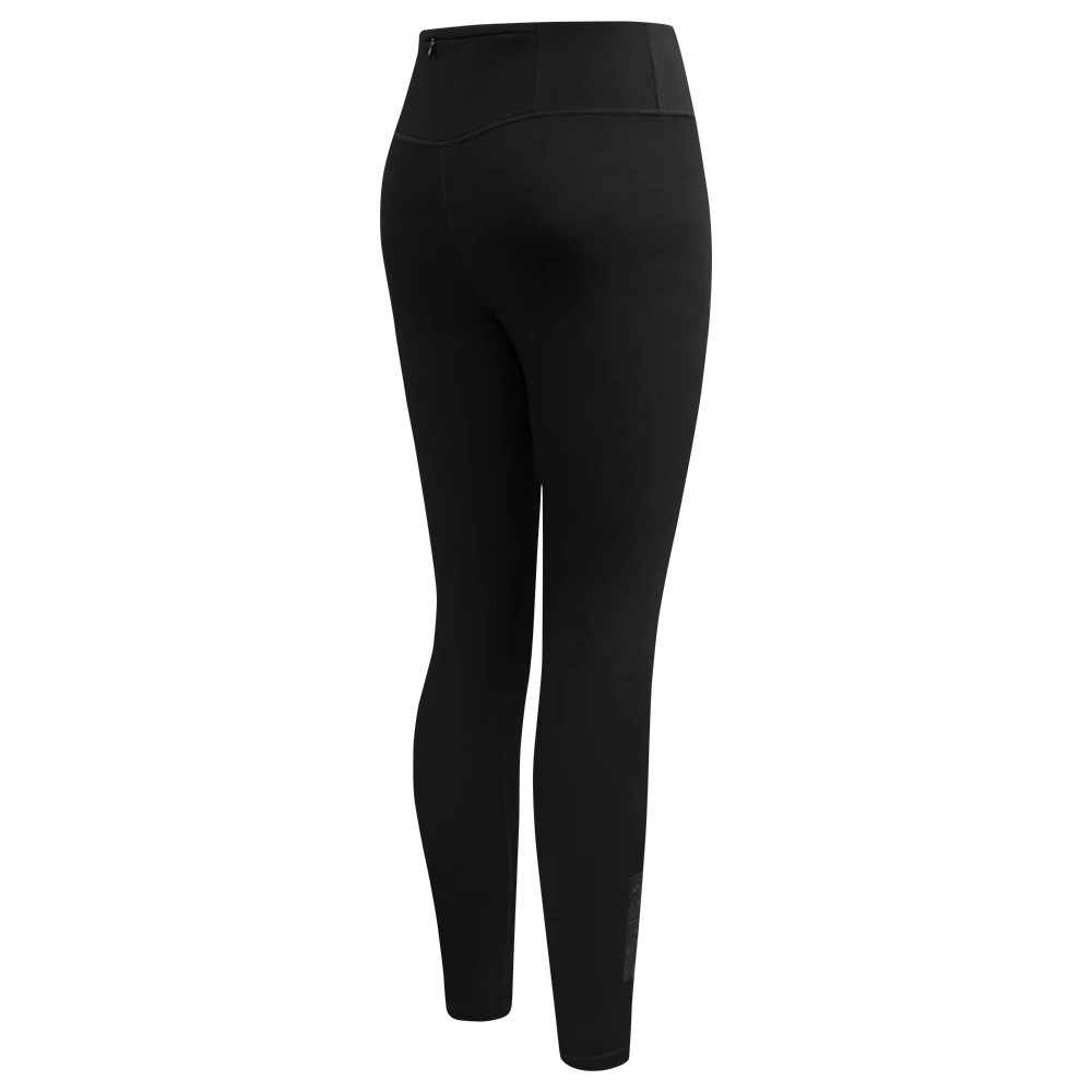 NFL DETROIT LIONS NEUTRAL WOMEN'S JERSEY LEGGING (BLACK) - Image 3