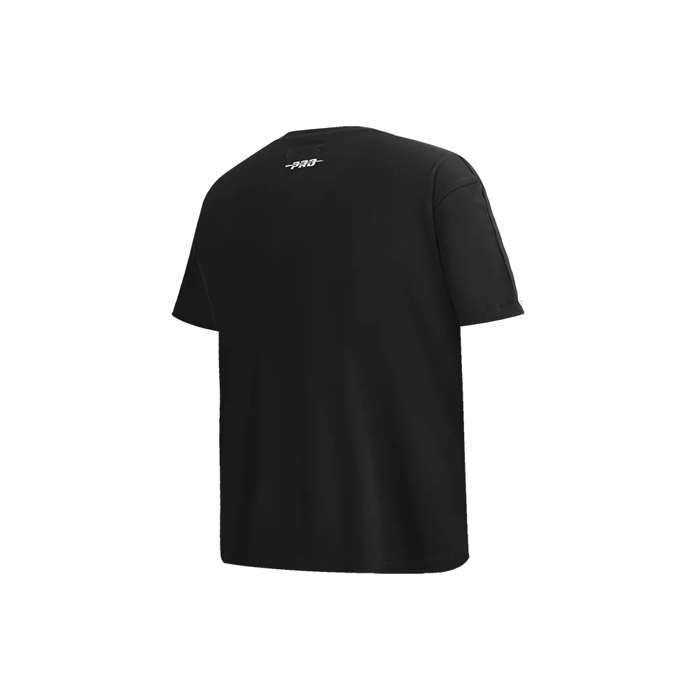 NFL DETROIT LIONS RETRO CLASSIC LITTLE BOYS SHORT SLEEVE TAPING TEE (BLACK) - Image 9
