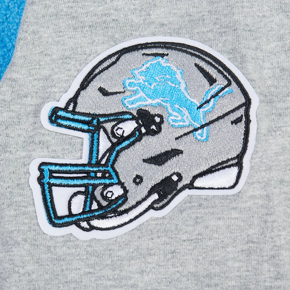 NFL DETROIT LIONS CLASSIC CHENILLE LITTLE BOY'S SS TEE (HEATHER GREY) - Image 8