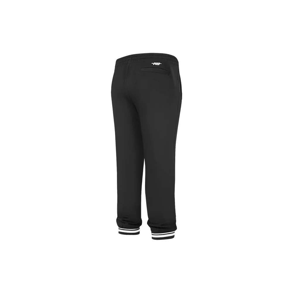 NFL DETROIT LIONS RETRO CLASSIC LITTLE BOYS RIB FLC SWEATPANT (BLACK) - Image 6