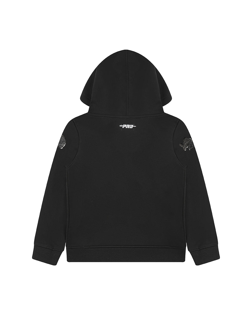 NFL DETROIT LIONS TRIPLE BLACK LITTLE BOYS FLEECE PULLOVER HOODIE (BLACK) - Image 13