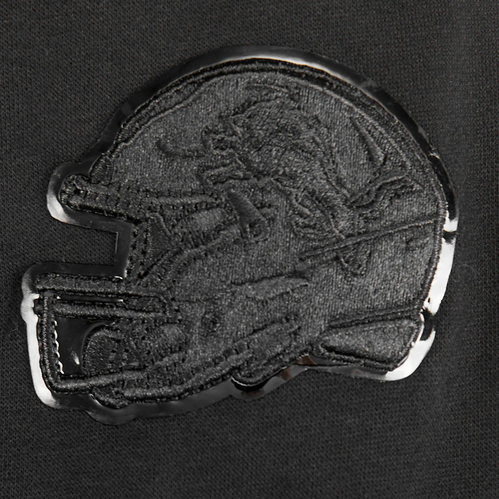 NFL DETROIT LIONS TRIPLE BLACK LITTLE BOYS FLEECE PULLOVER HOODIE (BLACK) - Image 16