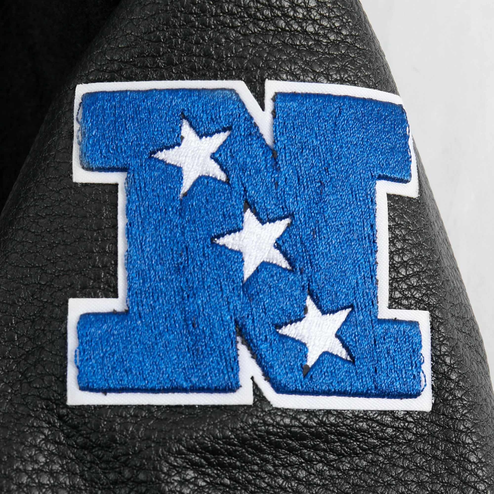 NFL DETROIT LIONS RETRO CLASSIC LITTLE BOYS RIB WOOL VARSITY JACKET (BLACK) - Image 11