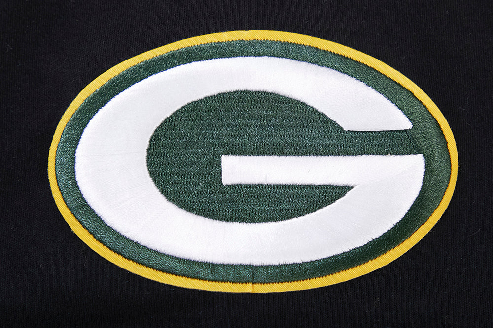 NFL GREEN BAY PACKERS CLASSIC CHENILLE MEN'S TEE (BLACK) - Image 7