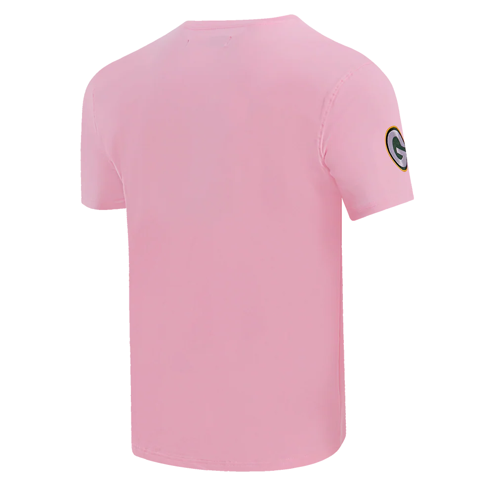 NFL GREEN BAY PACKERS  CLASSIC CHENILLE SINGLE JERSEY TEE (PINK) - Image 3