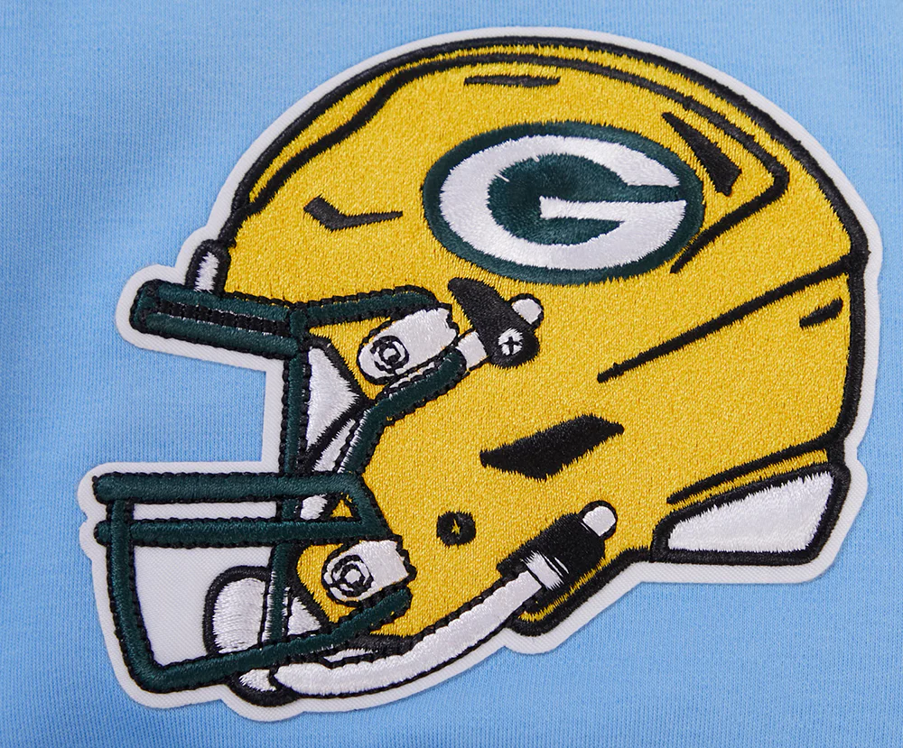 NFL GREEN BAY PACKERS  CLASSIC CHENILLE SINGLE JERSEY TEE (UNIVERSITY BLUE) - Image 6