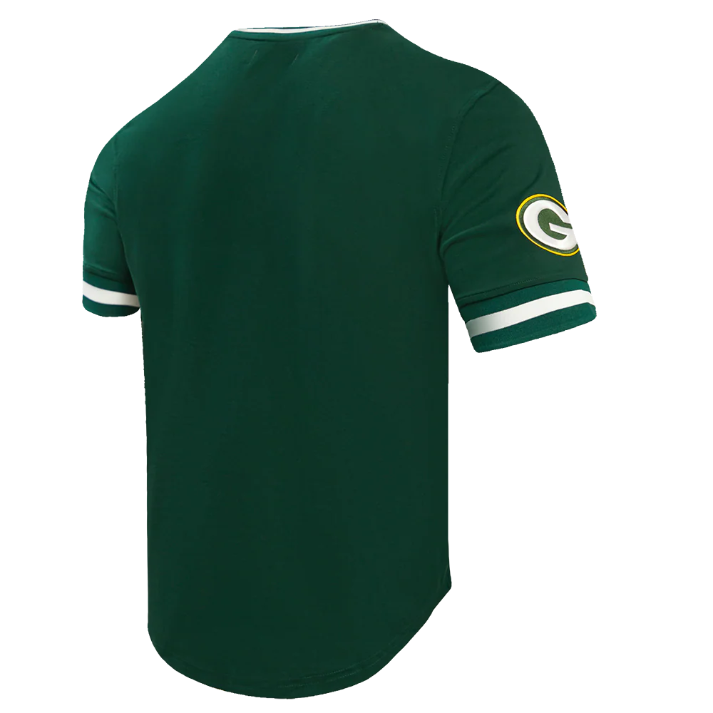 NFL GREEN BAY PACKERS CLASSIC CHENILLE TEE (FOREST GREEN) - Image 4