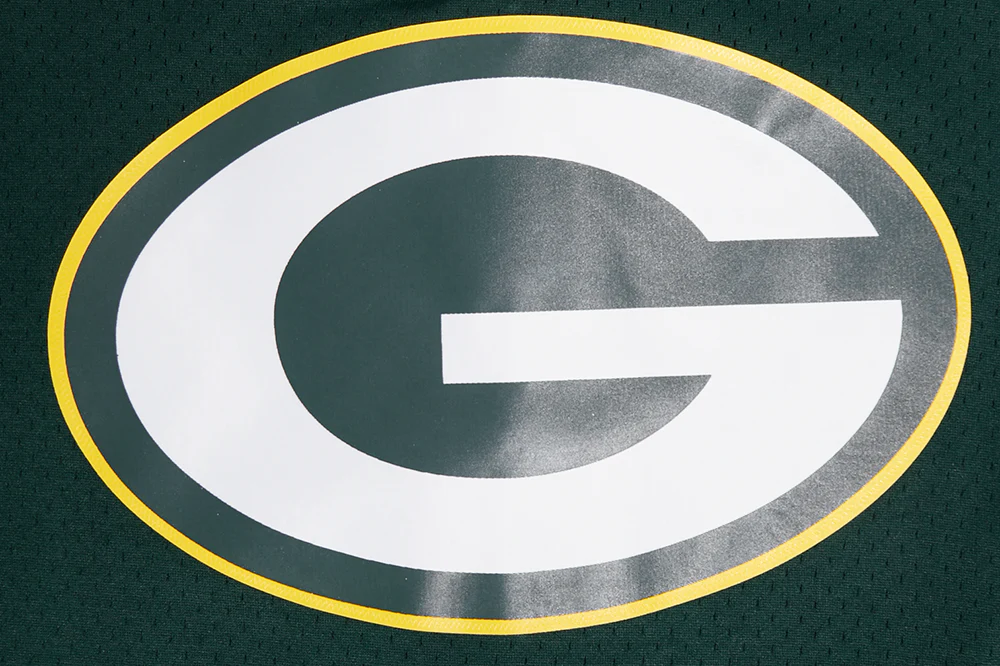 NFL GREEN BAY PACKERS MESH BUTTON UP SHIRT (FOREST GREEN) - Image 8