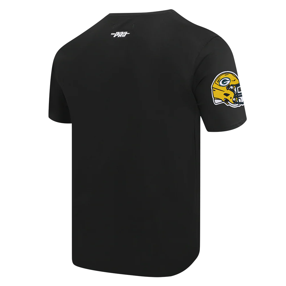 NFL GREEN BAY PACKERS MASHUP MEN'S TEE (BLACK) - Image 3