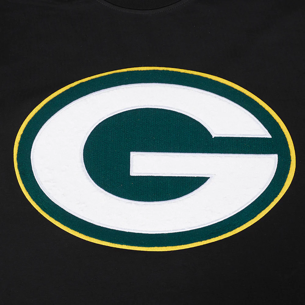NFL GREEN BAY PACKERS MASHUP MEN'S TEE (BLACK) - Image 5